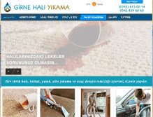 Tablet Screenshot of girnehaliyikama.com